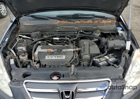 2006 Honda Cr-V Lx из США, поврежденный, VIN SHSRD78516U404559